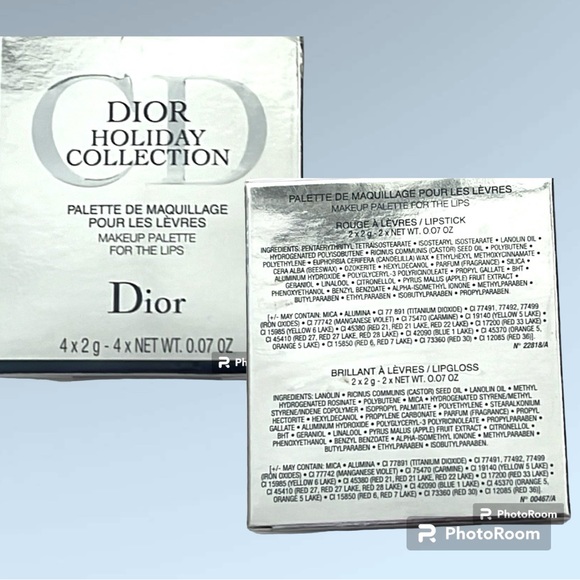 DIOR Holiday Collection Lip Palette Makeup Palette For The Lips - Picture 3 of 5